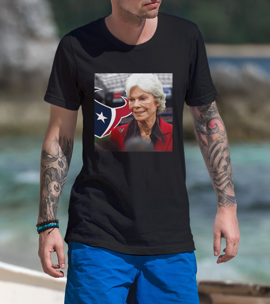 Houston Texans Co Founder Janice McNair Legacy Honored T-Shirt