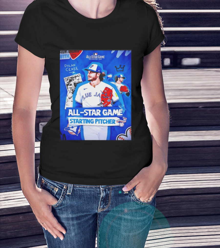 Dylan Cease Blue Jays All Star Game Starting Pitcher Philadelphia 2026 T-Shirt