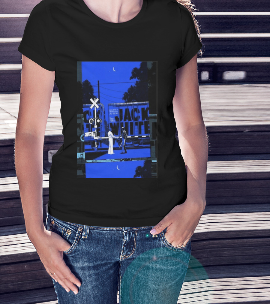 Jack White Jul 15 2026 Toronto Concert Railway Crossing T-Shirt