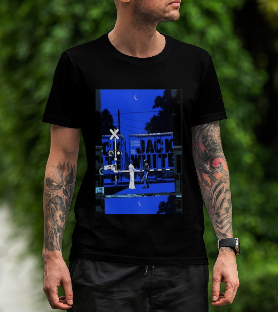 Jack White Jul 15 2026 Toronto Concert Railway Crossing T-Shirt