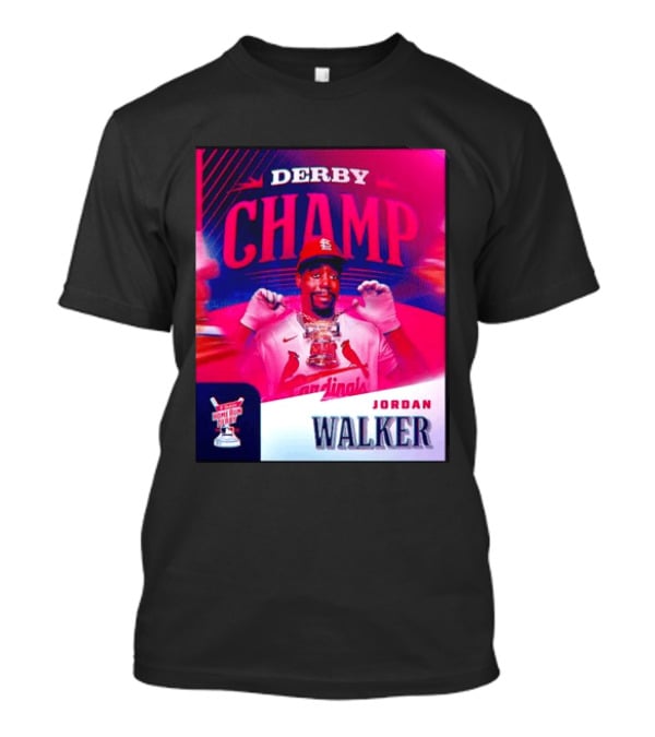 Jordan Walker St Louis Cardinals Home Run Derby Champ 2026 T-Shirt