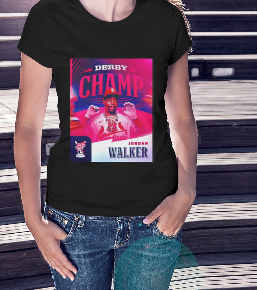 Jordan Walker St Louis Cardinals Home Run Derby Champ 2026 T-Shirt