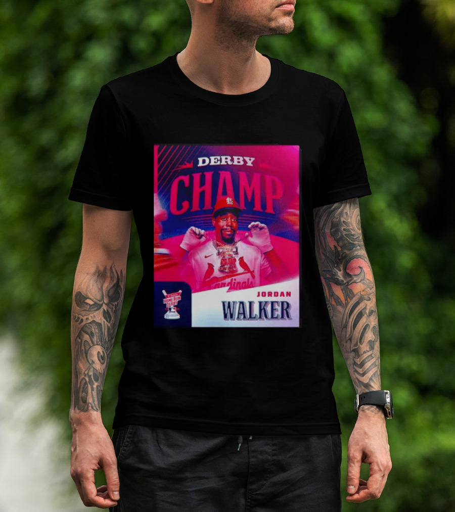 Jordan Walker St Louis Cardinals Home Run Derby Champ 2026 T-Shirt