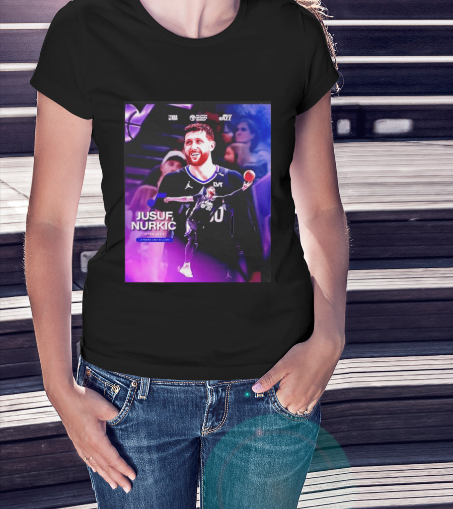 Jusuf Nurkić NBA Utah Jazz Contract 2 Years 22 Million T-Shirt