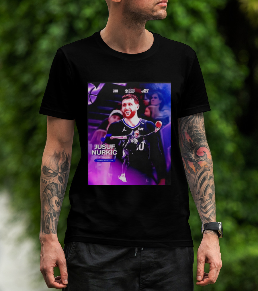 Jusuf Nurkić NBA Utah Jazz Contract 2 Years 22 Million T-Shirt