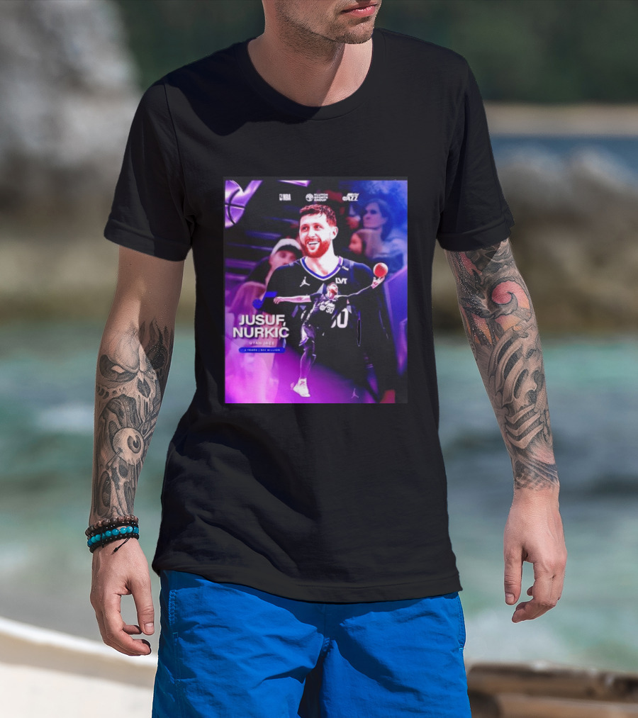Jusuf Nurkić NBA Utah Jazz Contract 2 Years 22 Million T-Shirt