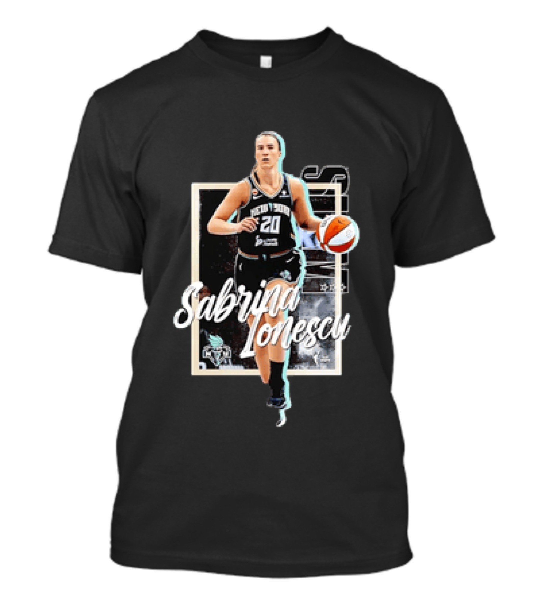 Sabrina Ionescu New York Liberty Basketball Star 20 T-Shirt