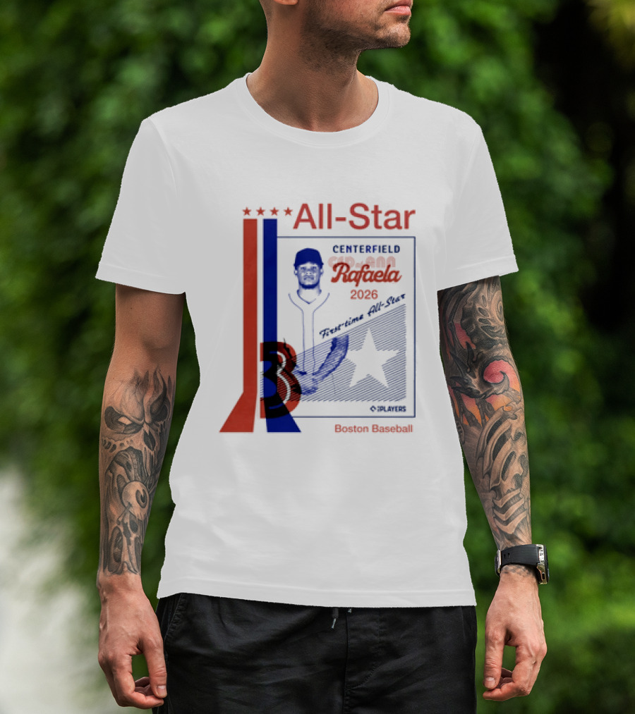 Ceddanne Rafaela Centerfield Boston Red Sox All Star 2026 T-Shirt