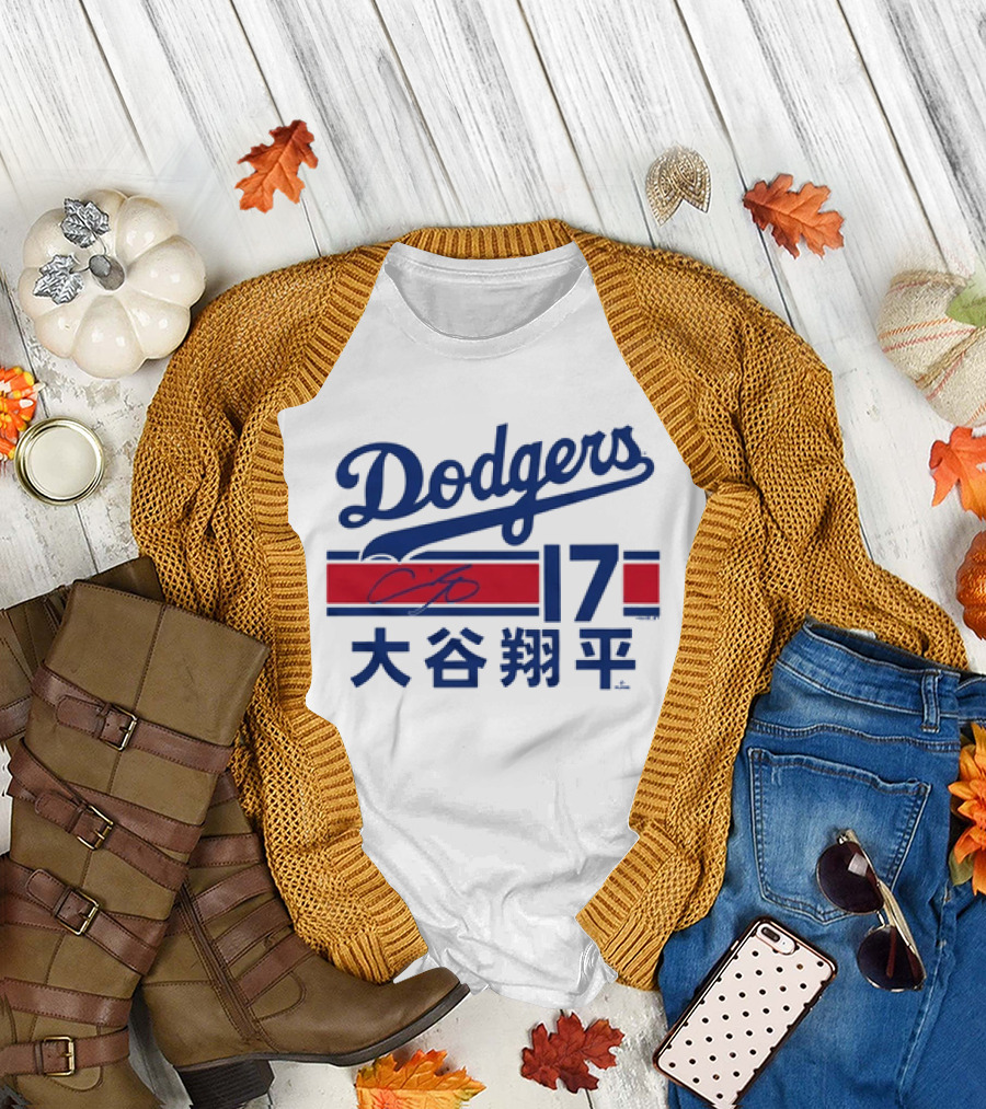 Dodgers Shohei Ohtani Japanese T-Shirt