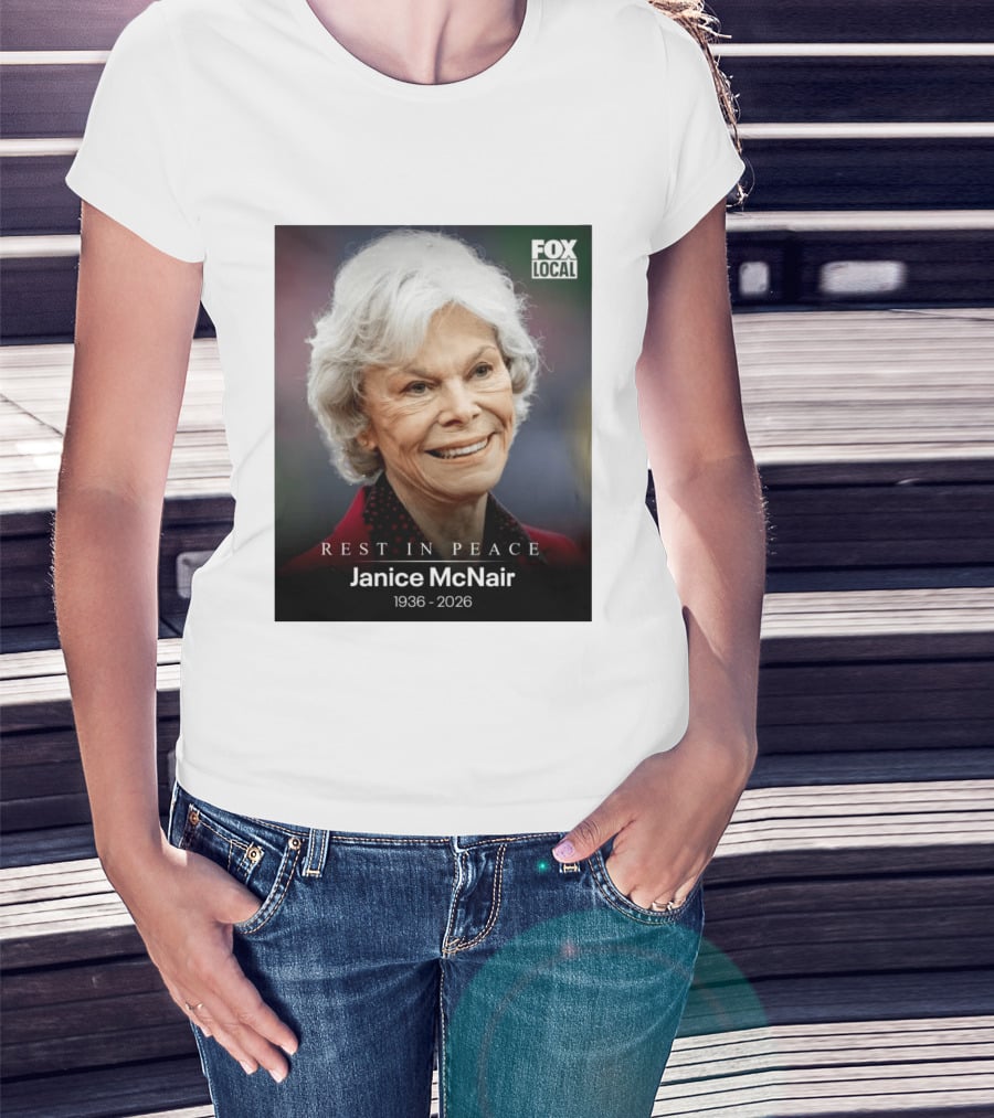 Rest In Peace Janice McNair 1936 2026 FOX Local Memorial T-Shirt
