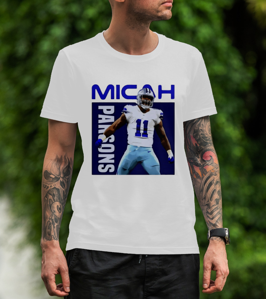 Micah Parsons Dallas Cowboys Number 11 NFL Football Star T-Shirt