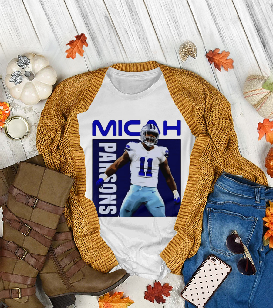 Micah Parsons Dallas Cowboys Number 11 NFL Football Star T-Shirt