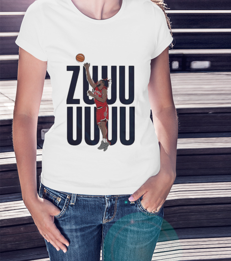 St John's Red Storm Zuby Ejiofor Basketball Caricature T-Shirt