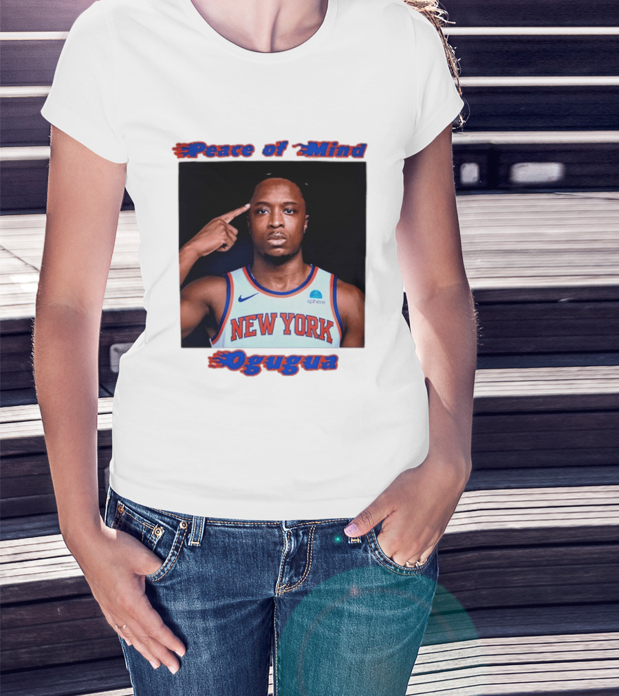New York Knicks Basketball OG Anunoby Peace Of Mind Ogugua 2026 T-Shirt