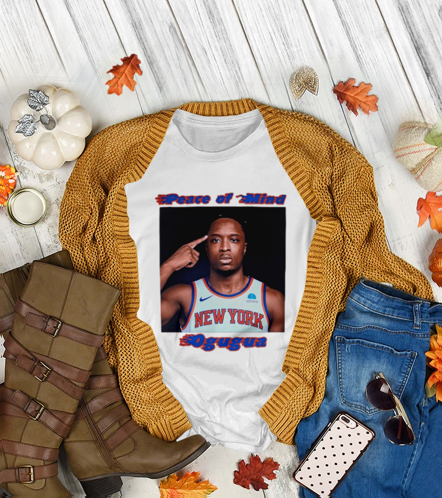 New York Knicks Basketball OG Anunoby Peace of Mind Ogugua 2026 T-Shirt