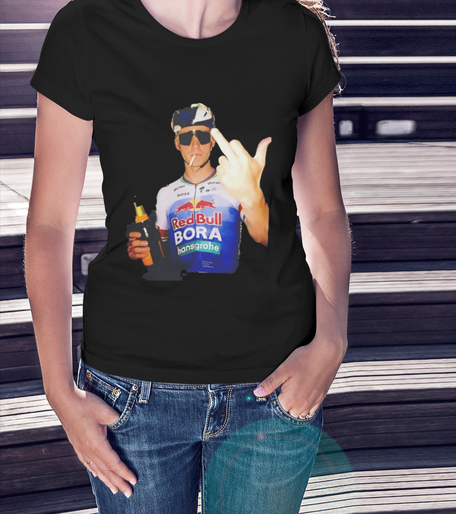 Remco Evenepoel Red Bull BORA Hansgrohe Smoking Gesture T-Shirt