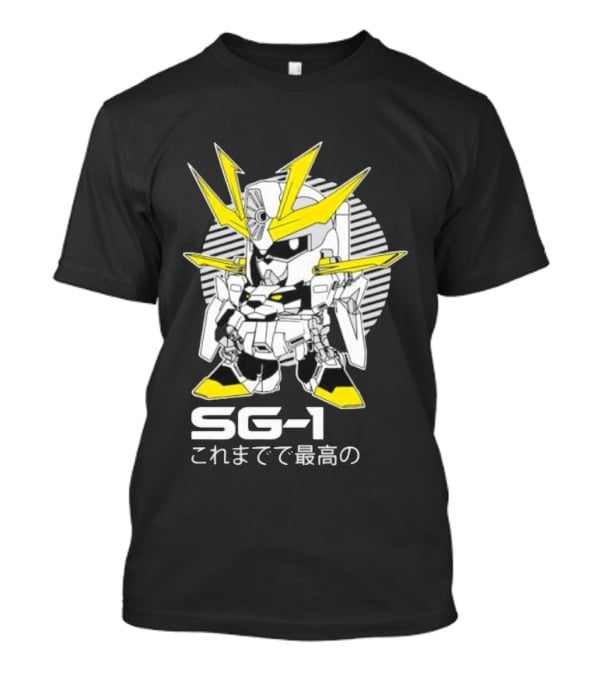 SG 1 Gundam Chibi Mecha Anime T-Shirt