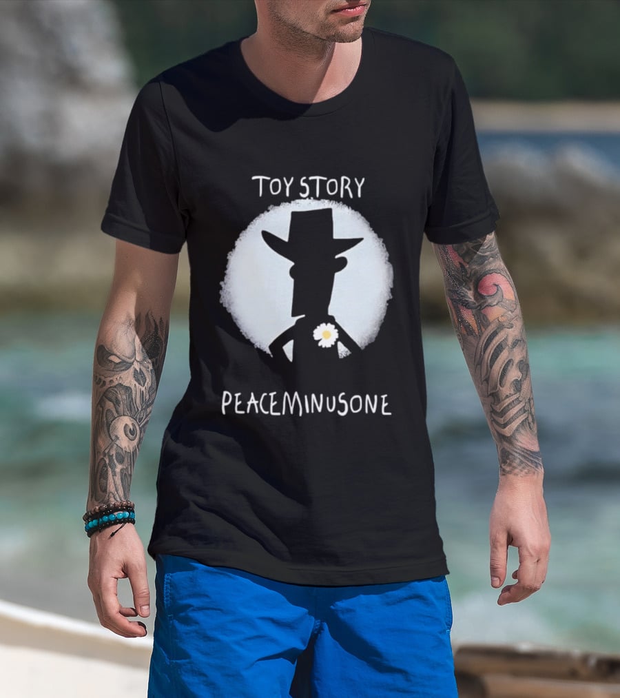 Toy Story Sheriff Woody Peaceminusone Daisy T-Shirt