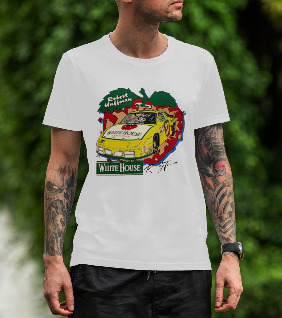 1996 Robert Huffman White House Apple Juice #37 Goody's Dash Series Car Racing T-Shirt