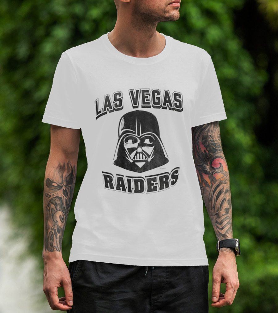 Las Vegas Raiders Darth Vader Star Wars 2026 T-Shirt