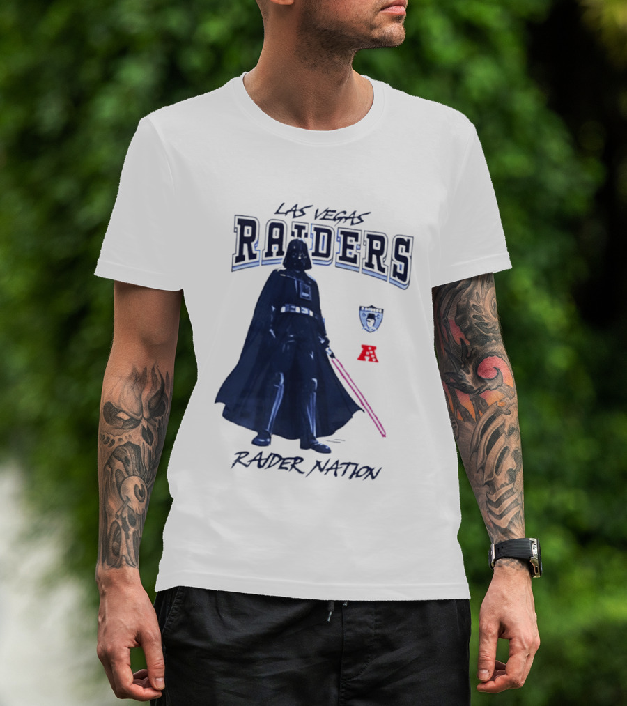 Las Vegas Raiders Darth Vader Raider Nation Star Wars 2026 T-Shirt