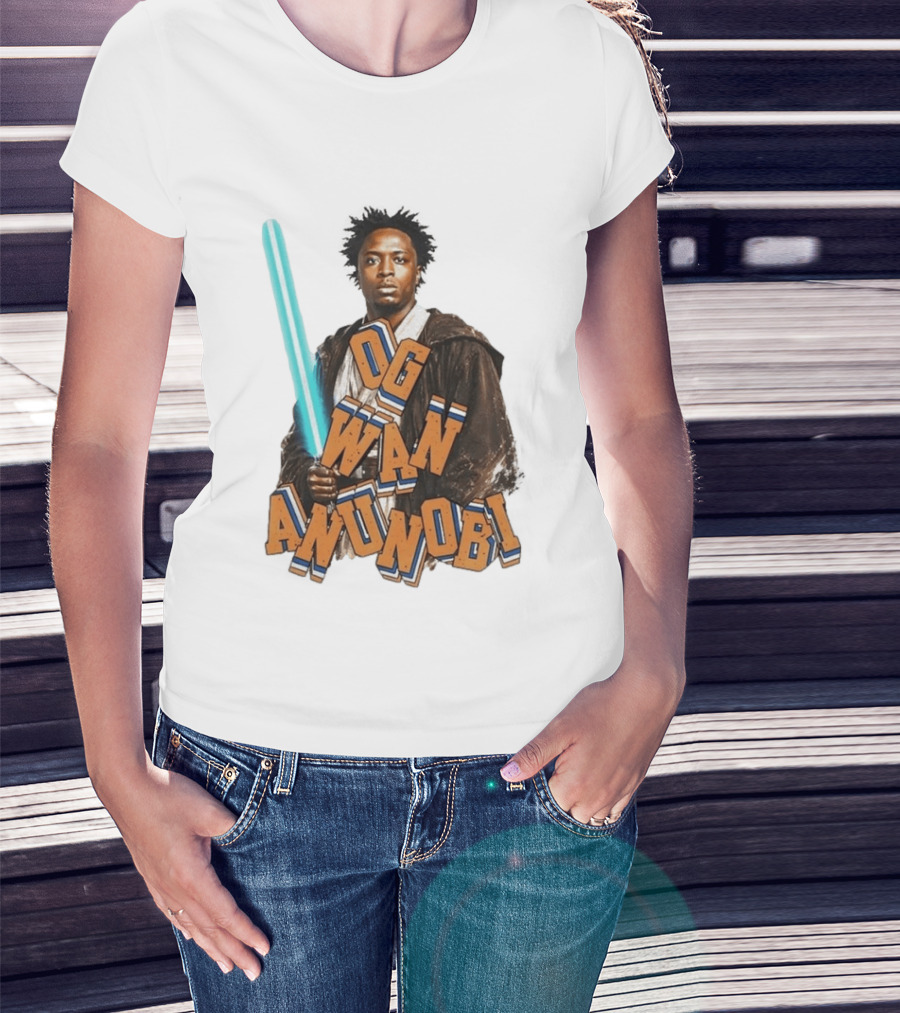Og Wan Anunobi New York Knicks Basketball Nba 2026 Star Wars T-Shirt