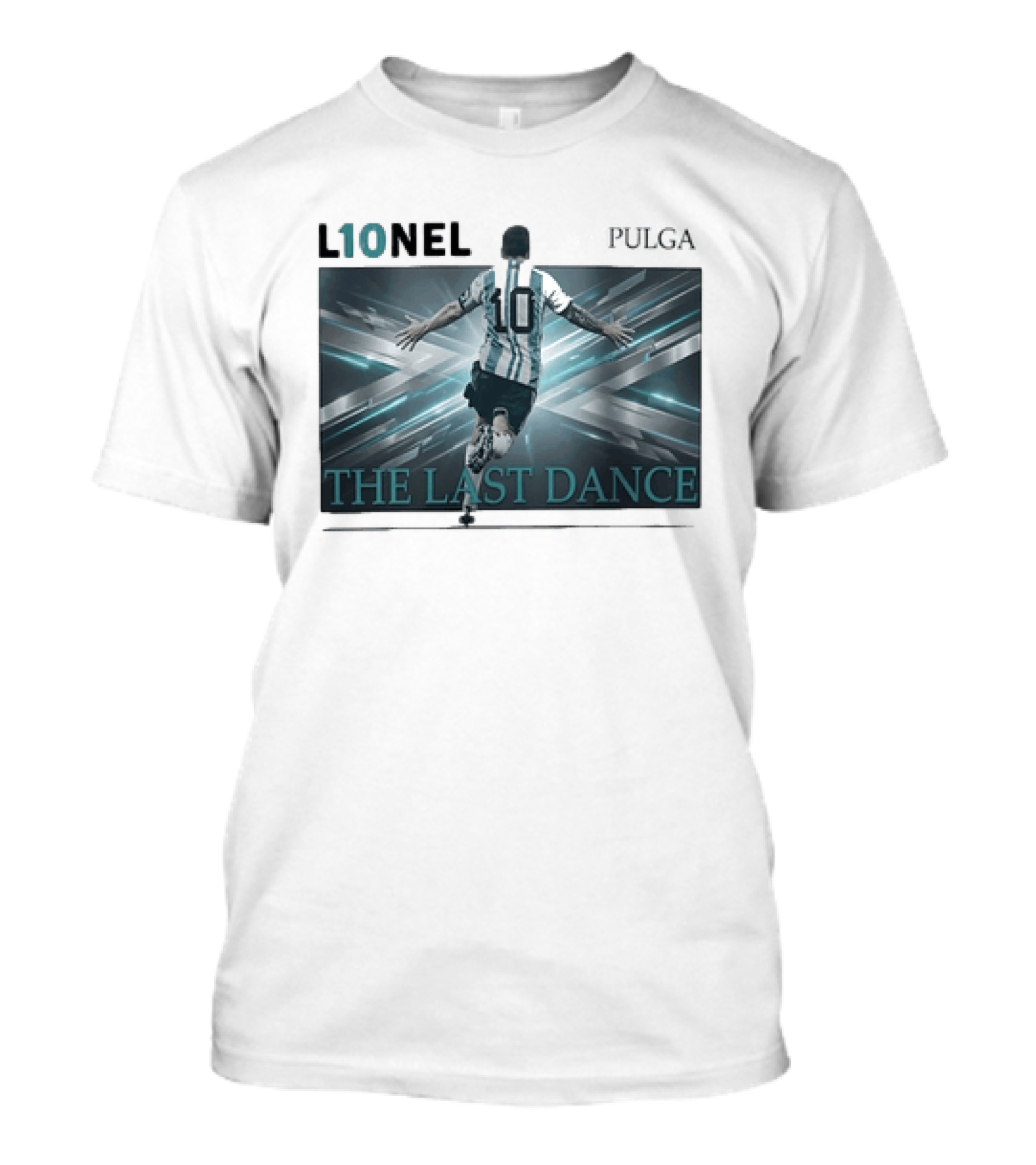 L10NEL Messi La Pulga 10 The Last Dance T-Shirt