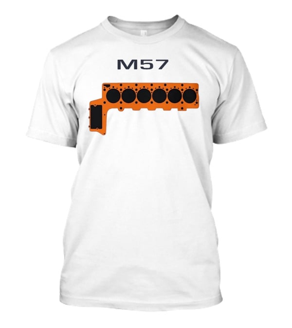 M57 Engine Components BMW Performance Straight Six T-Shirt