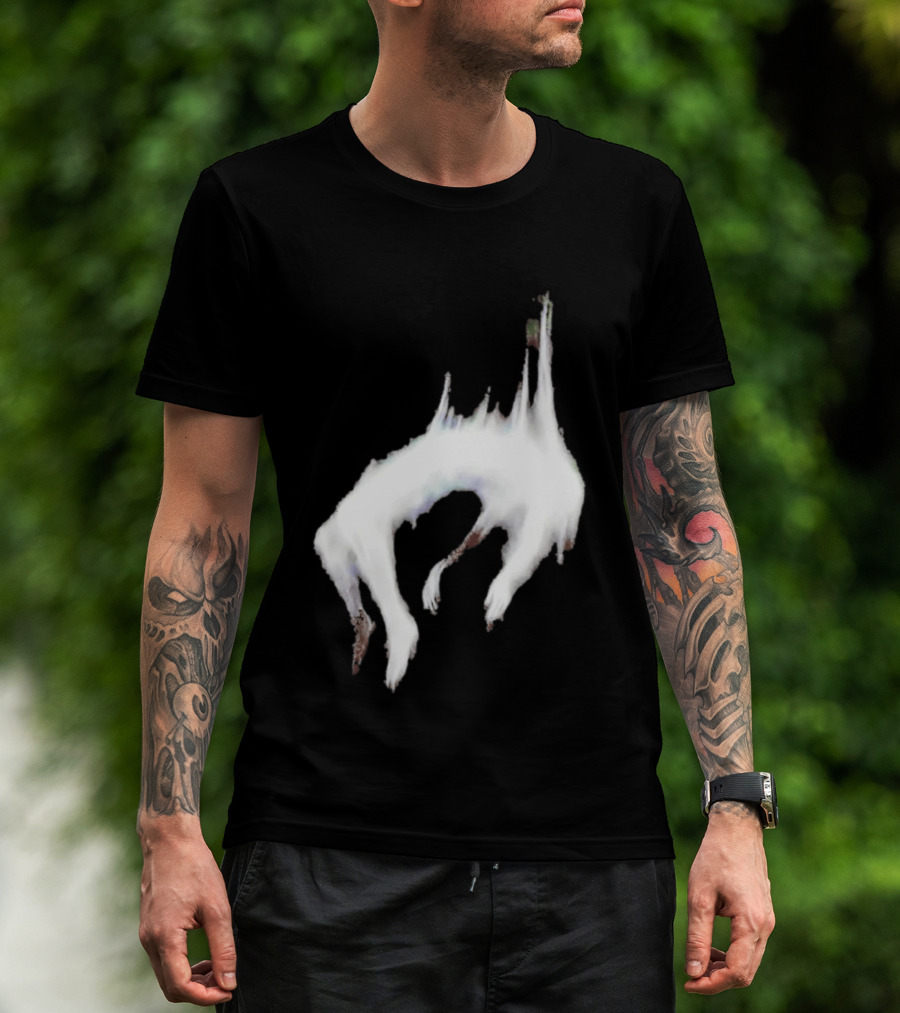 Ethereal Spirit Ghost Falling Apparition T-Shirt