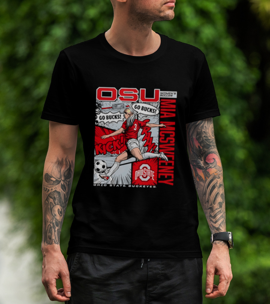 Ohio State Buckeyes OSU Mia McSweeney T-Shirt
