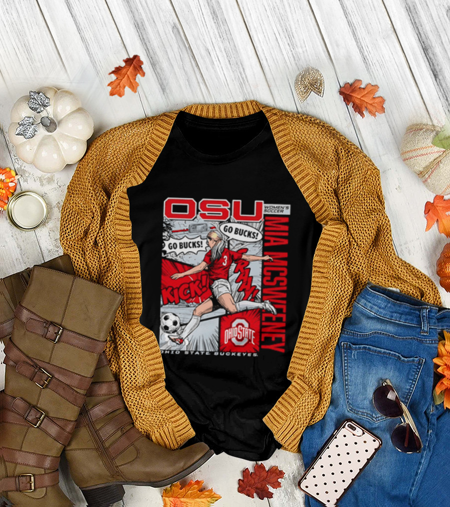 Ohio State Buckeyes OSU Mia McSweeney T-Shirt
