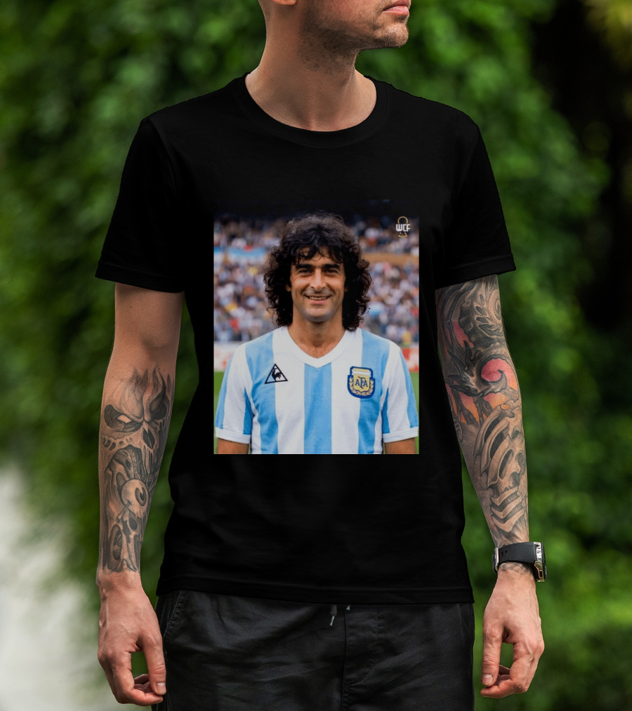 Happy Birthday Mario Kempes Argentina Football Legend AFA T-Shirt