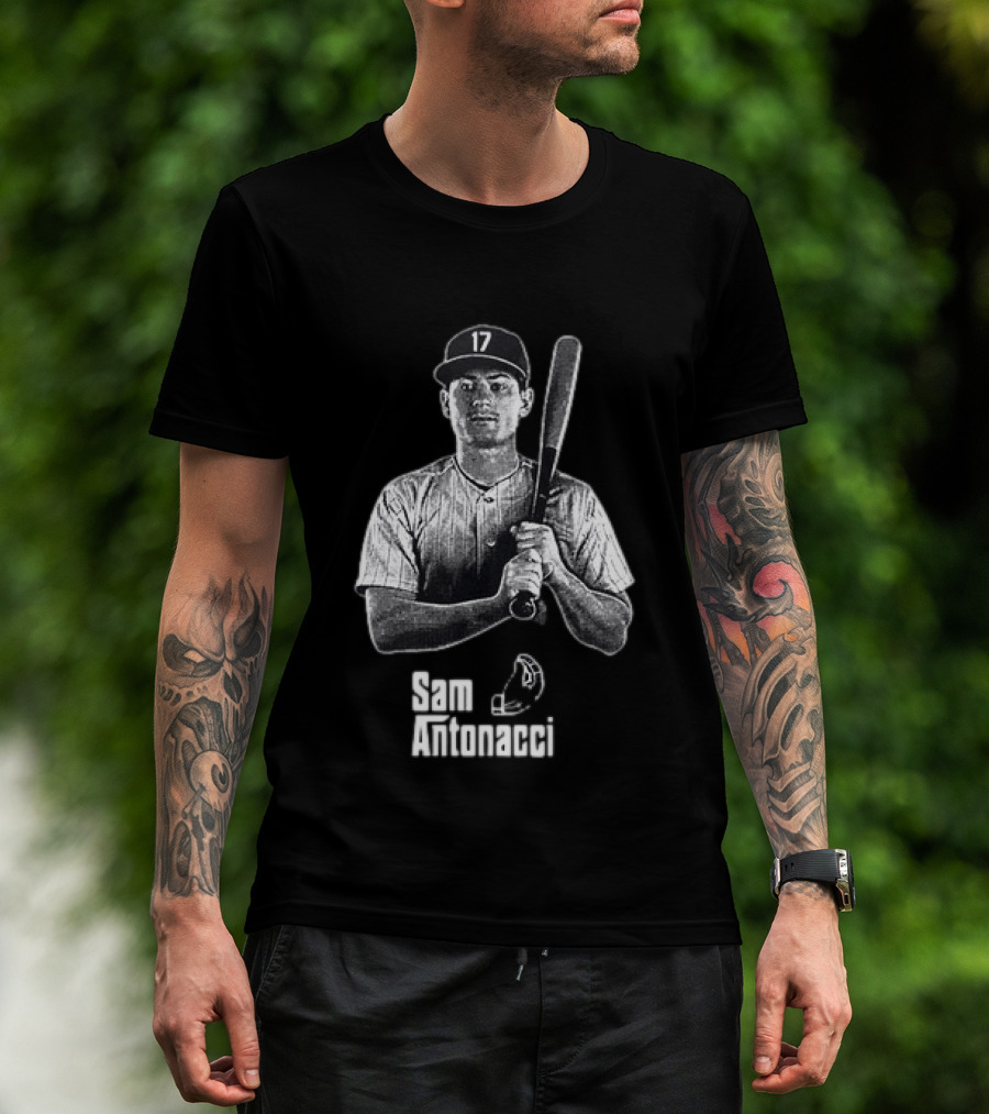 Sam Antonacci 17 Chicago White Sox MLB T-Shirt