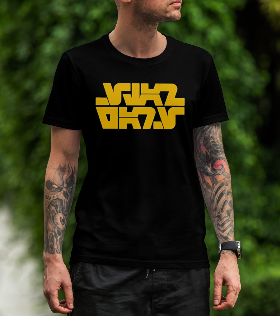 Star Wars Jedi Order Aurebesh Yellow T-Shirt