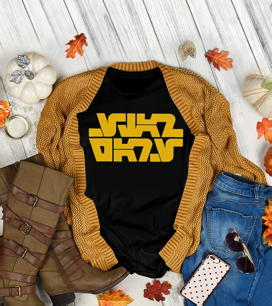 Star Wars Jedi Order Aurebesh Yellow T-Shirt