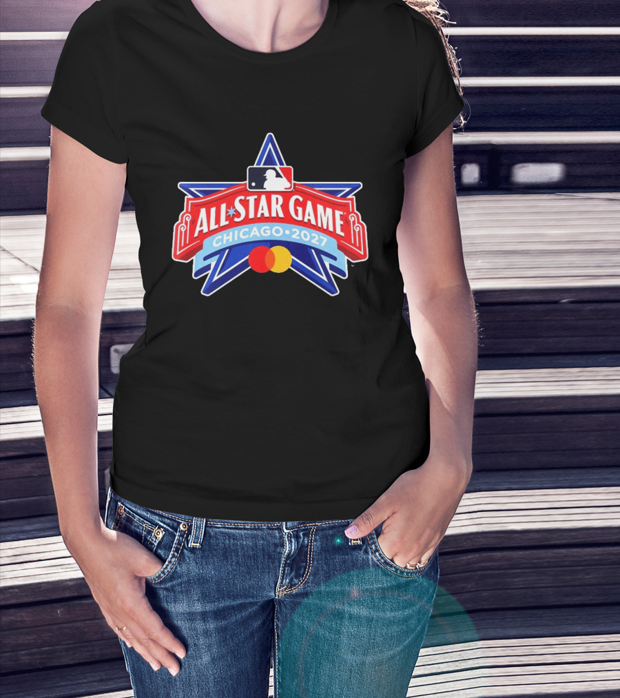 MLB All Star Game 2027 Chicago Mastercard T-Shirt