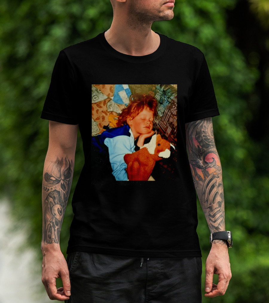 Wimbledon 2026 Men's Singles Italy Jannik Sinner Baby Era Vintage Childhood Photo T-Shirt