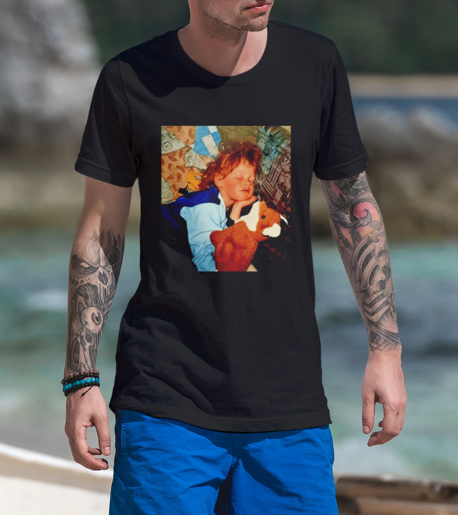 Wimbledon 2026 Men's Singles Italy Jannik Sinner Baby Era Vintage Childhood Photo T-Shirt