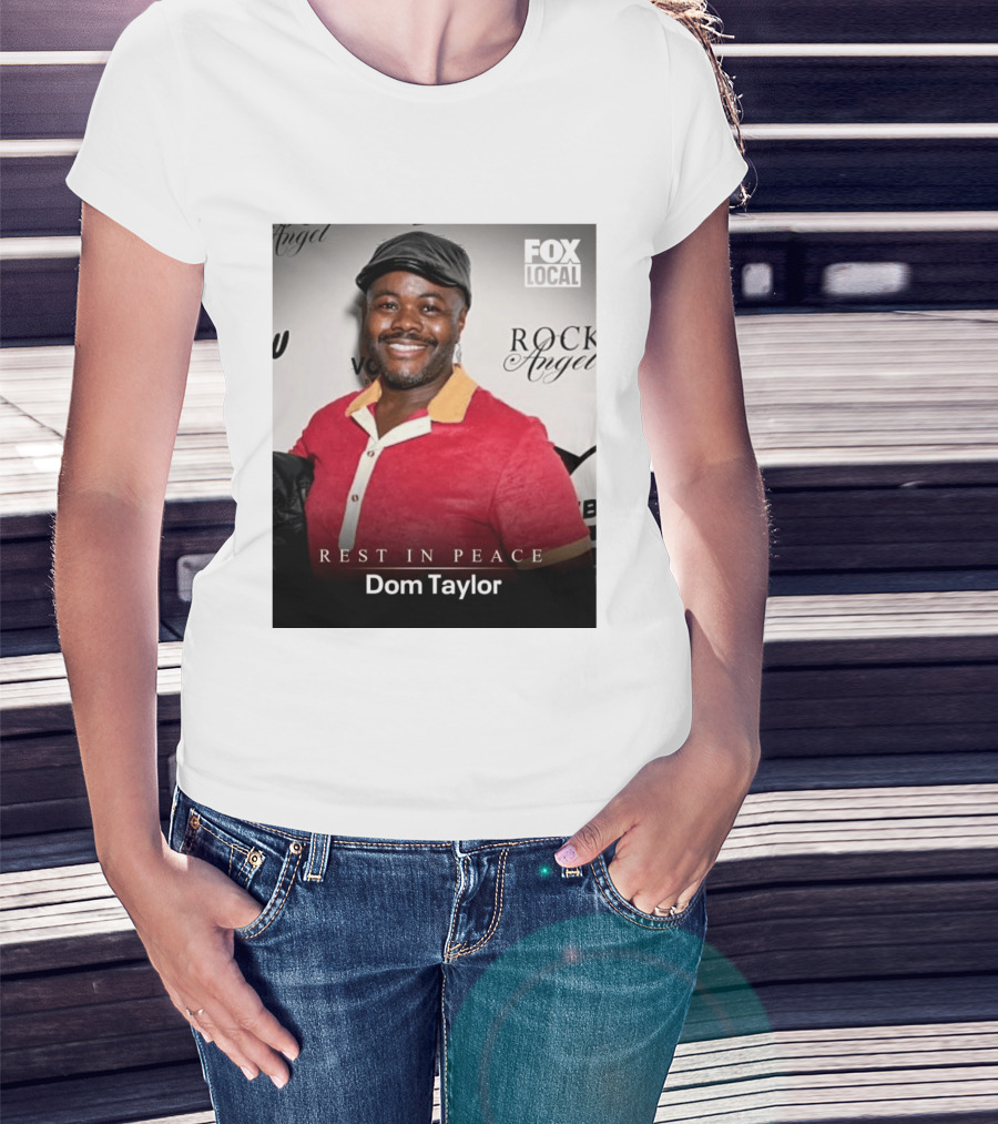 Rest In Peace Dom Taylor Celebrating Caribbean Cuisine Netflix Five Star Chef T-Shirt