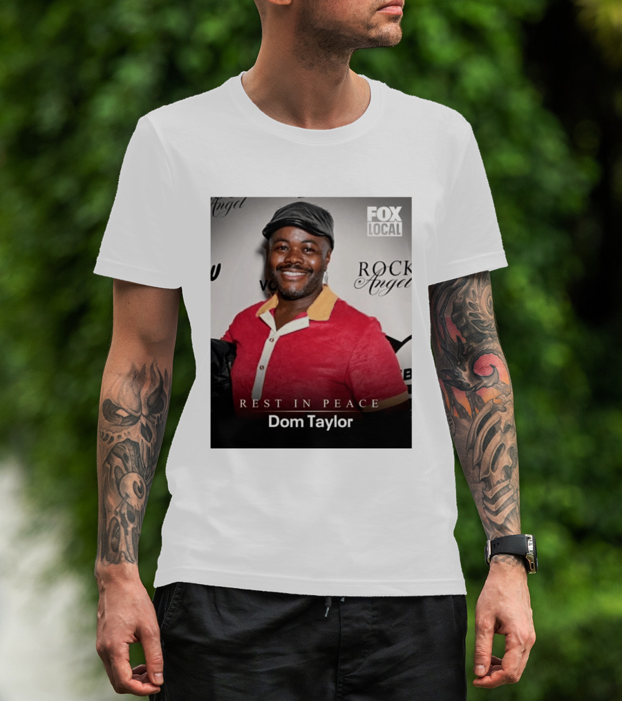 Rest In Peace Dom Taylor Celebrating Caribbean Cuisine Netflix Five Star Chef T-Shirt