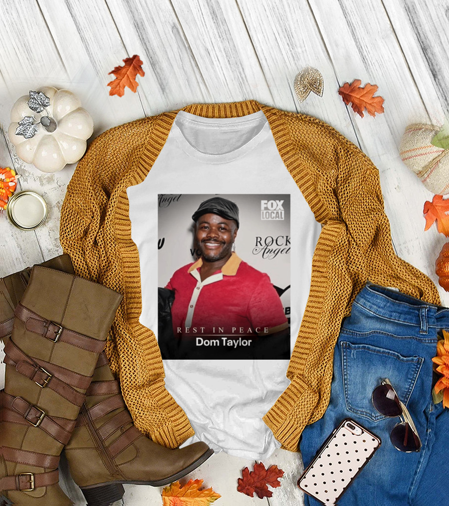 Rest In Peace Dom Taylor Celebrating Caribbean Cuisine Netflix Five Star Chef T-Shirt