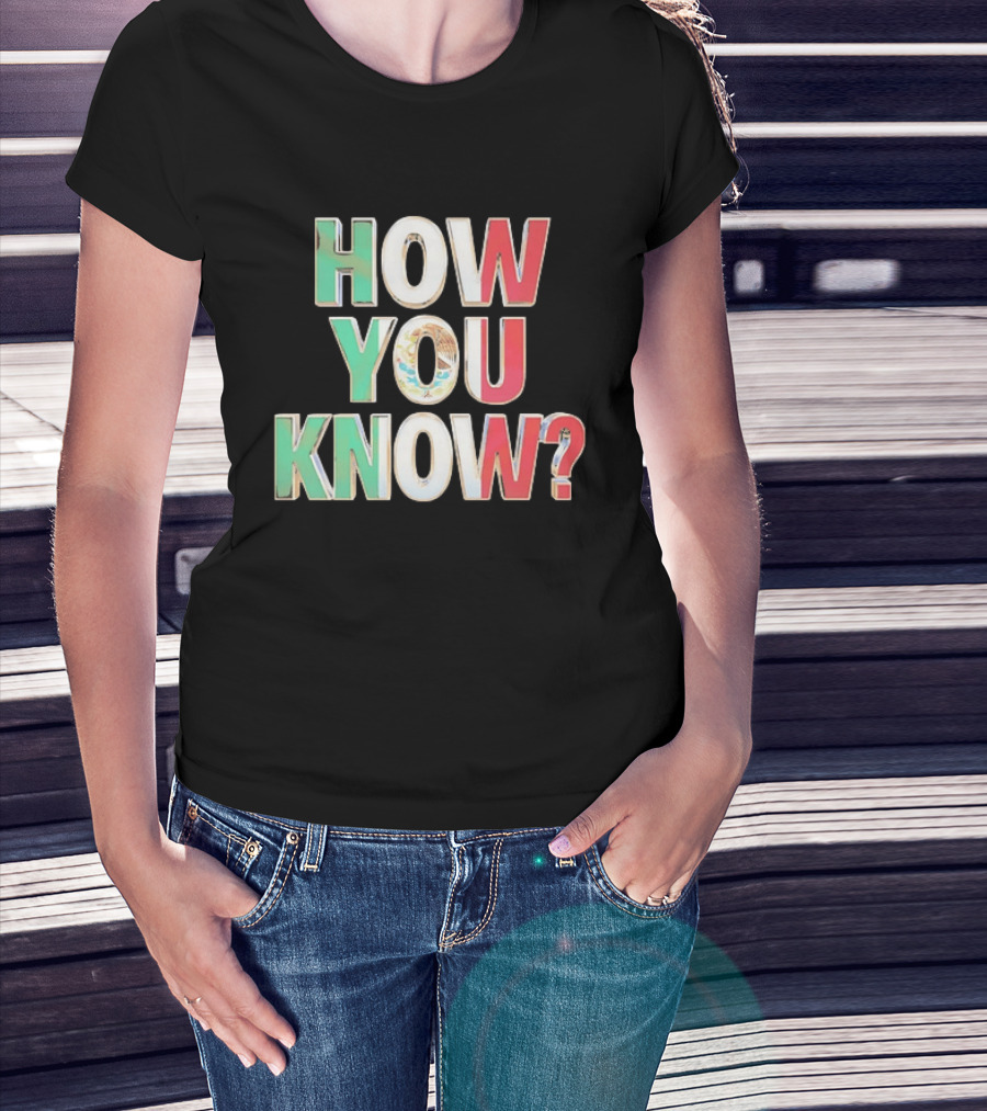 AEW Mexico Flag How You Know Wrestling T-Shirt
