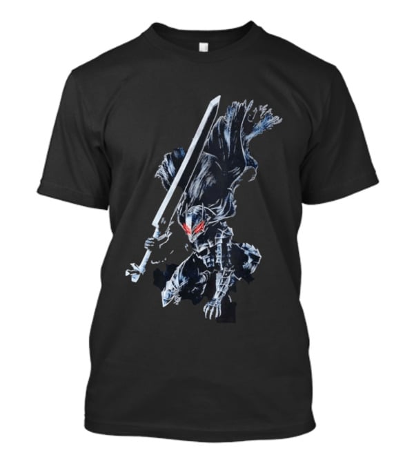 Berserk Guts Berserker Armor Dragonslayer Sword Action Pose T-Shirt
