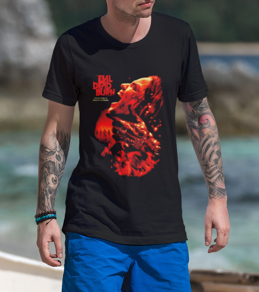 Evil Dead Burn Horror Halloween Movie T-Shirt