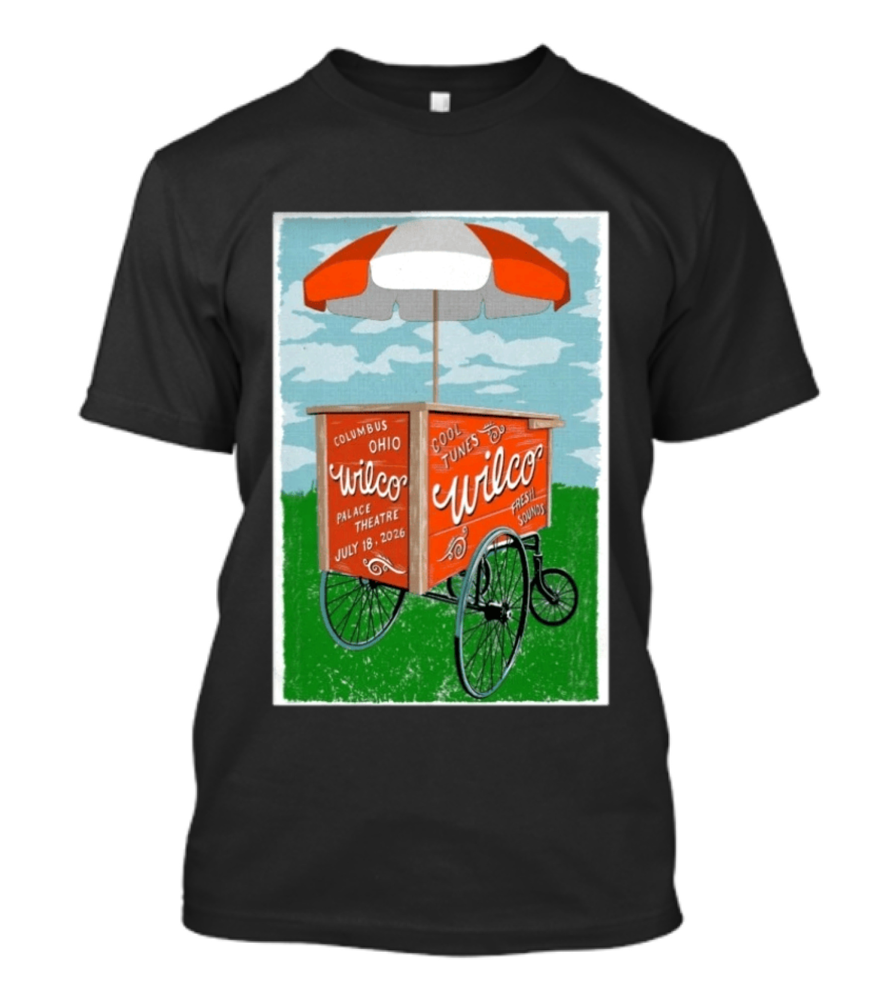 Wilco Cool Tunes Fresh Sounds Palace Theatre Columbus Ohio July 18 2026 T-Shirt