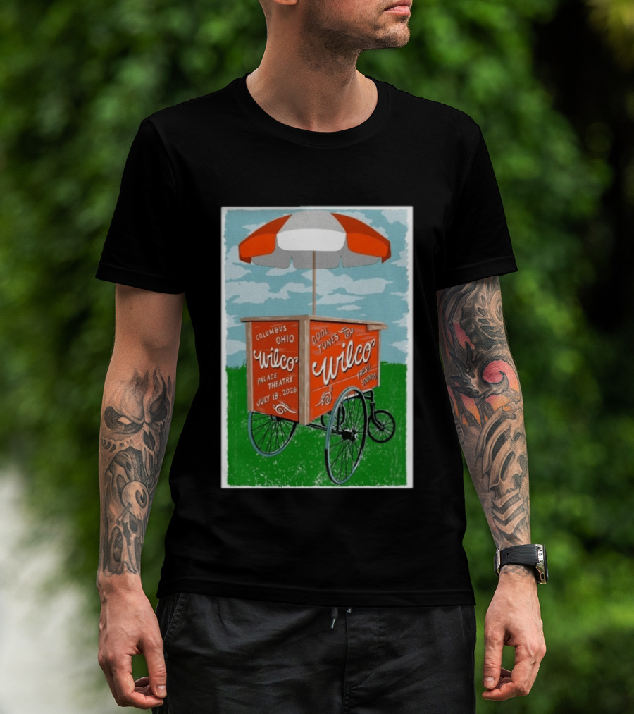 Wilco Cool Tunes Fresh Sounds Palace Theatre Columbus Ohio July 18 2026 T-Shirt