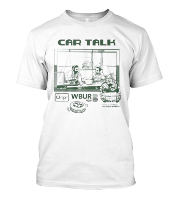 Car Talk NPR Podcast WBUR Engine Gear T-Shirt