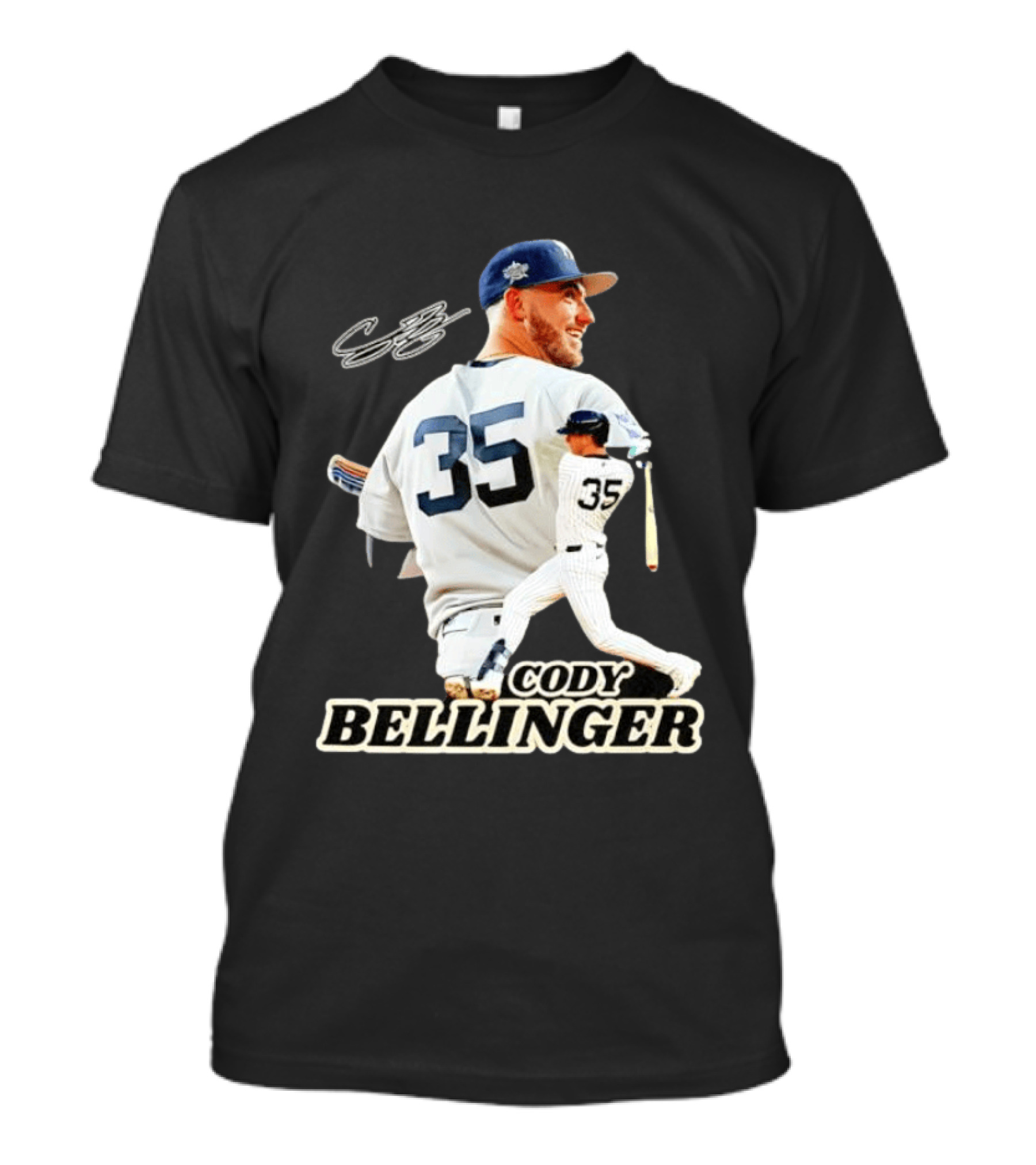 Cody Bellinger 35 New York Yankees MLB Baseball Player T-Shirt