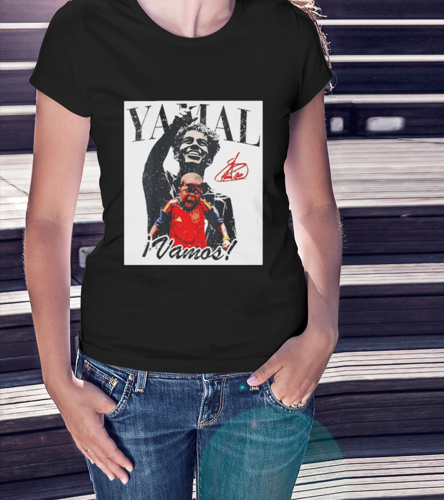 YAMAL ¡Vamos! Spain Football Lamine Yamal T-Shirt