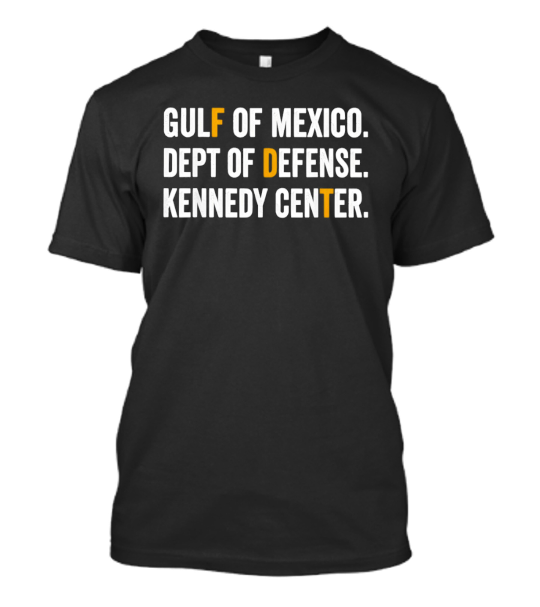 Gulf Of Mexico Dept Of Defense Kennedy Center T-Shirt